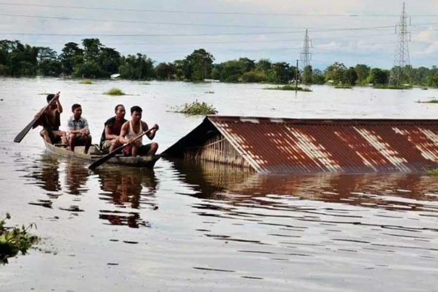 photo of Assam Flood