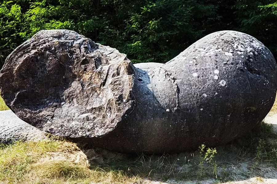 Image of Trovants stones of Romania