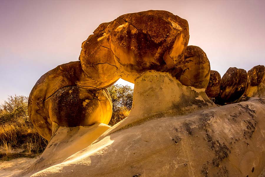 Image of Trovants stones of Romania