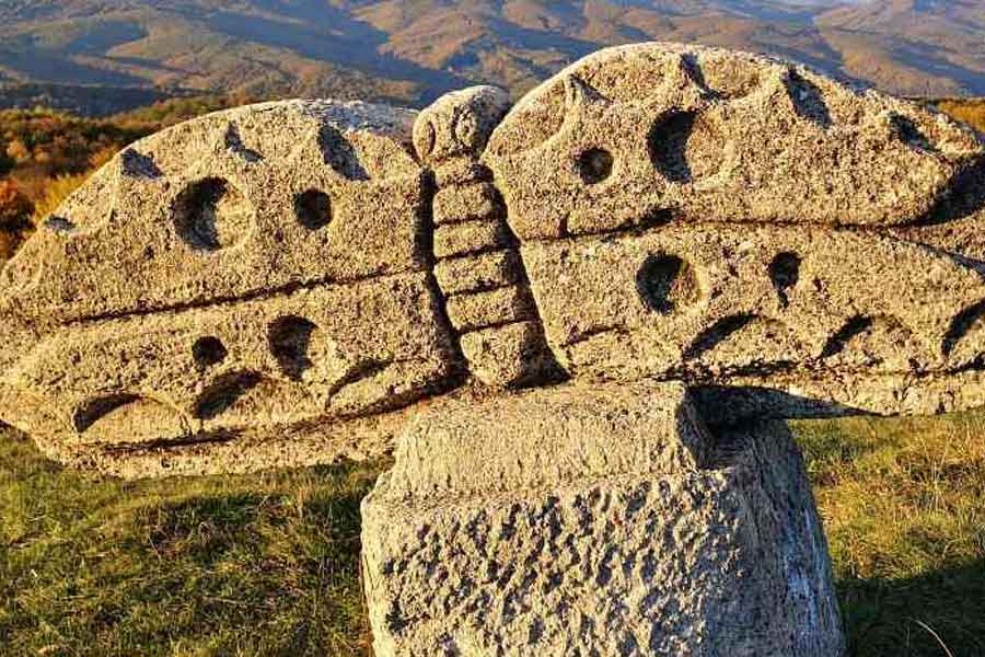 Image of Trovants stones of Romania