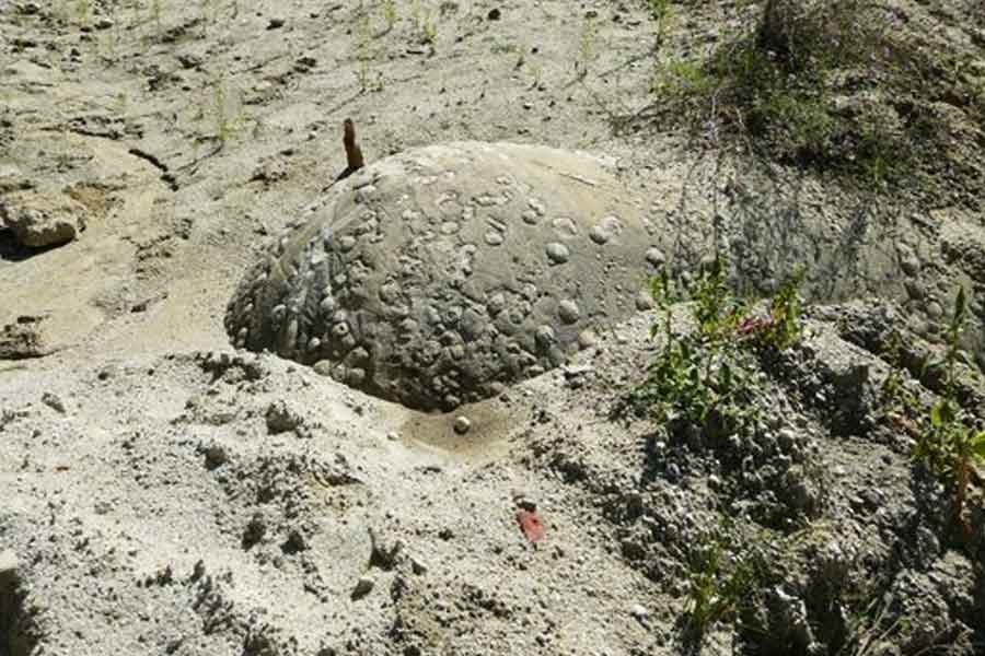 Image of Trovants stones of Romania