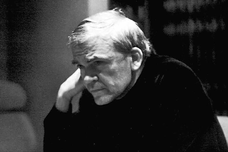 An image of Milan Kundera