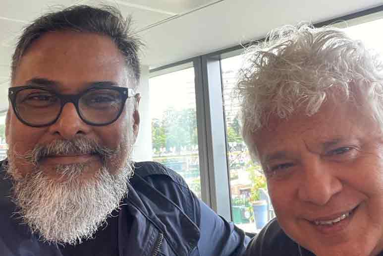 Ujjwal Sinha with Suhel Seth