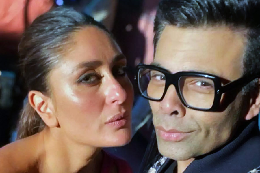 Kareena Kapoor Khan and Karan Johar