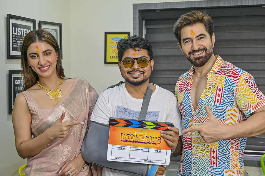 Tollywood director Sauvik Kundu shares his thought about his new film Boomerang before shooting kick off