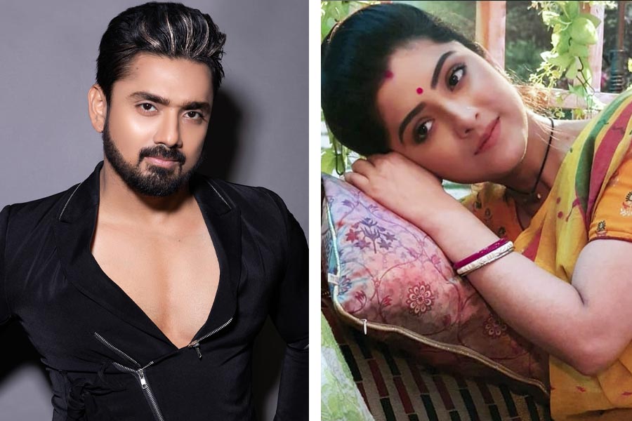Tollywood Actress Sweta Bhattacharjee is worried as her boyfriend actor Rubel Das met with an accident while shooting for his serial Neem Phuler Modhu