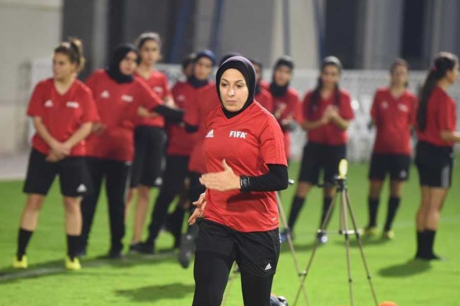 All you need to know about Heba Saadieh, first Palestinian referee to join football world cup