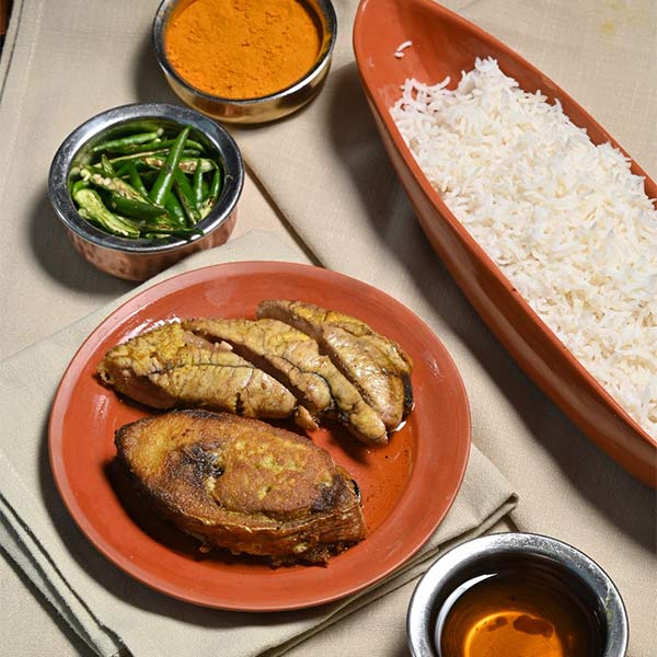 Image Of Ilish Thali
