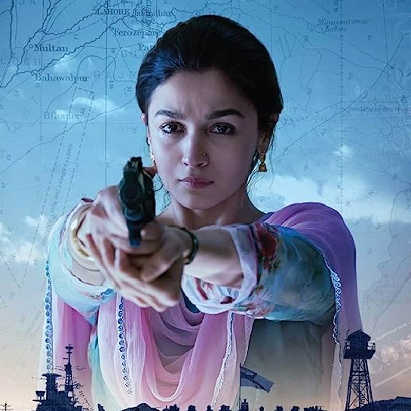 Raazi movie poster
