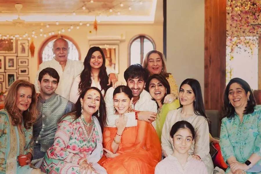 Bhatt family picture
