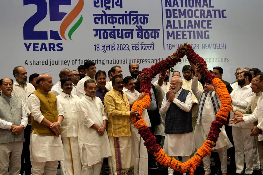 BJP in talks to take more parties in NDA, one each in Uttar Pradesh and Bihar