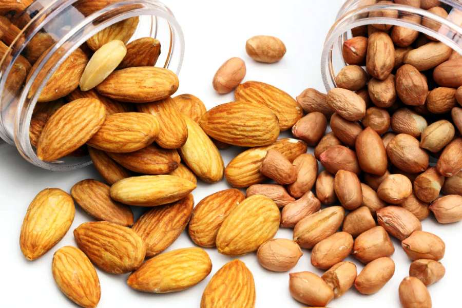 Image of Almonds and Peanuts