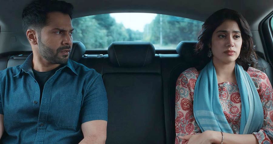Varun Dhawan and Janhvi Kapoor in Bawaal movie
