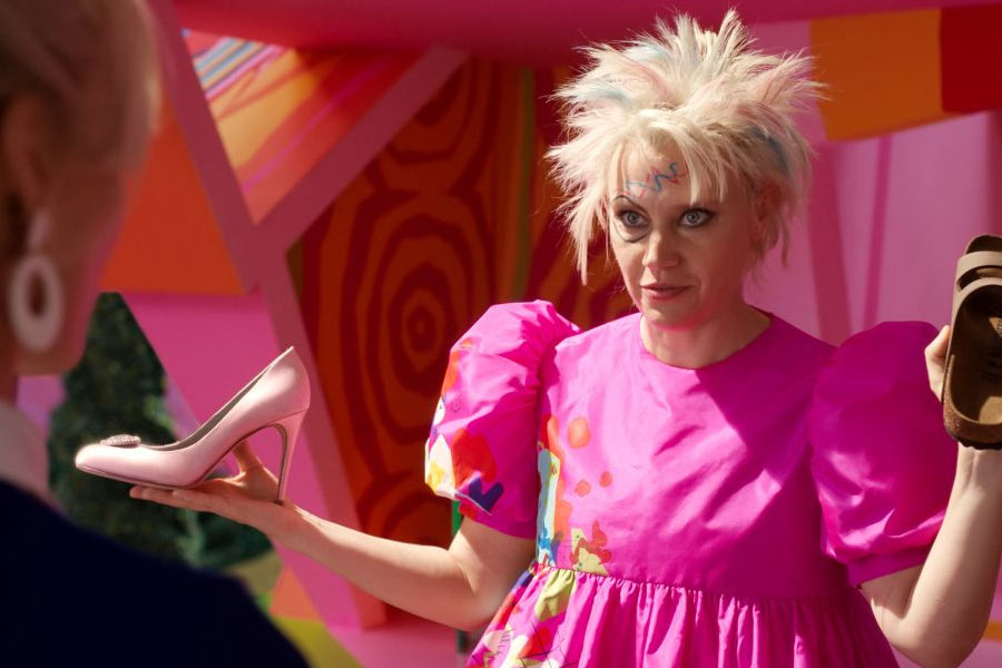 Kate Mckinnon in Barbie movie.