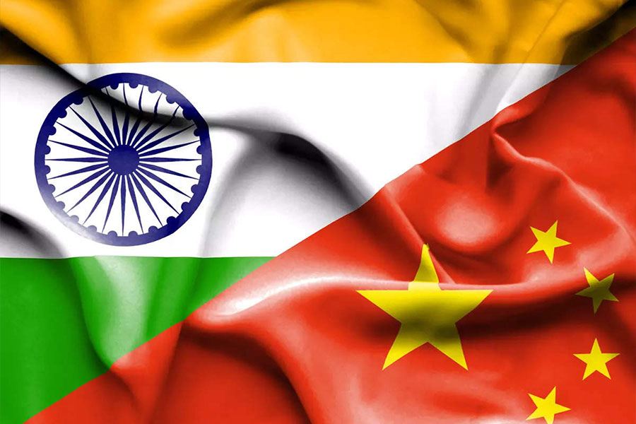 China India Trade shows signs of slow down after years.