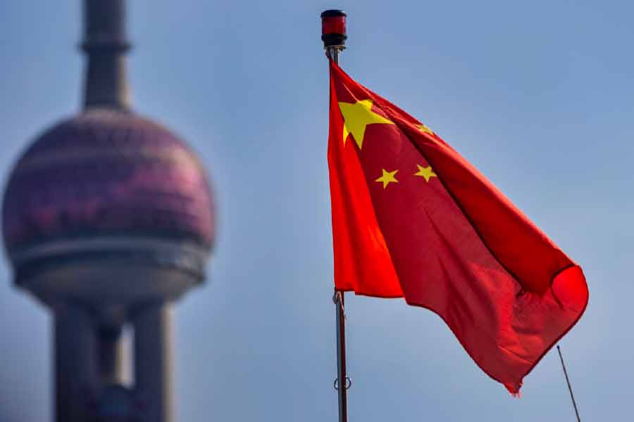 China India Trade shows signs of slow down after years.