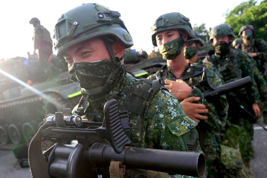 Taiwan is preparing to counter China in case of invasion.