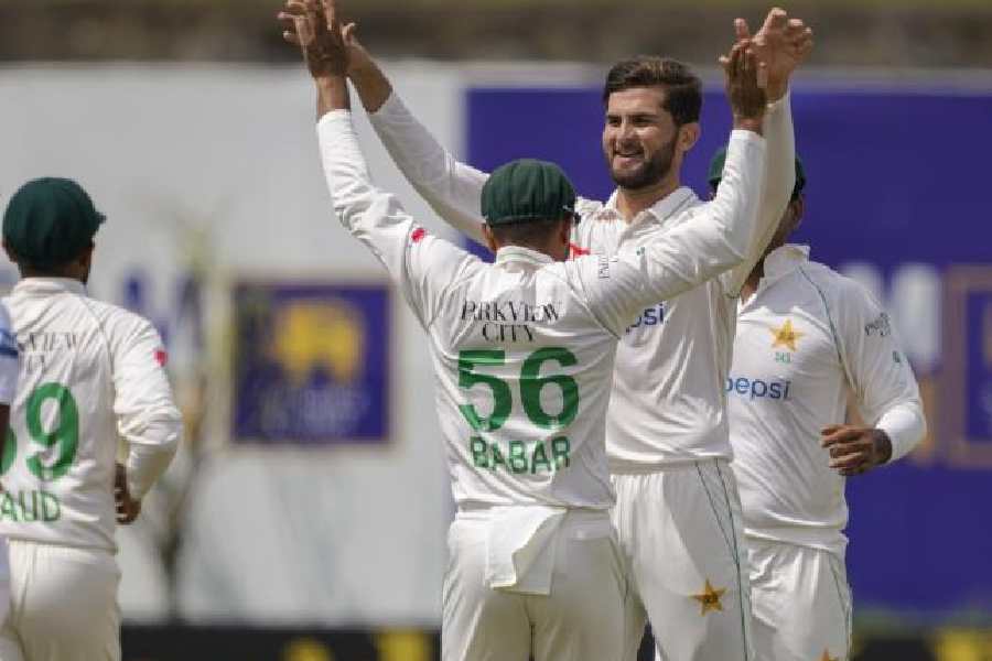 Pakistan players celebration