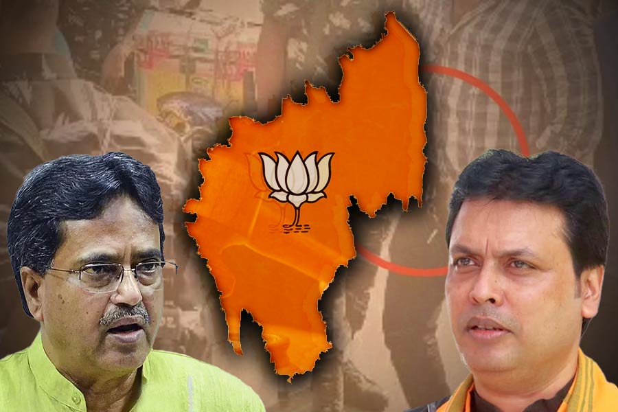Conflict within the Tripura BJP, the clash in the Cricket Association is a reflection of that 