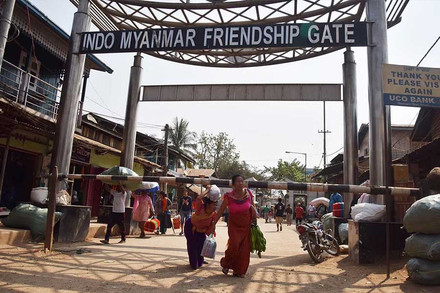 Over 700 Myanmar Nationals enter Manipur in last two days raises concerns.