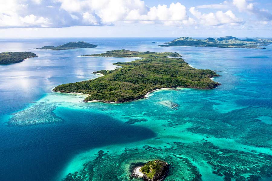 Country in Oceania has Hindi as the official language with many Indian Origin people.