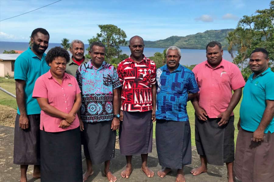 Country in Oceania has Hindi as the official language with many Indian Origin people.