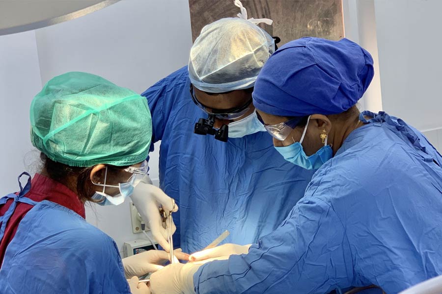Ilambazar Girl got genital organ after operation in Suri Hospital