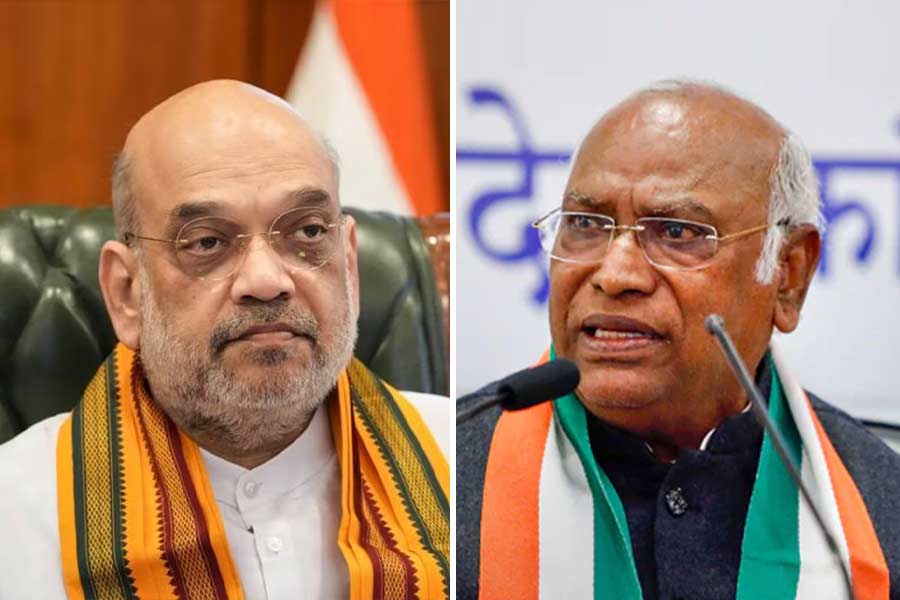 Congress President and Leader of Opposition of Rajya Sabha Mallikarjun Kharge replies on Home Minister Amit Shah’s letter
