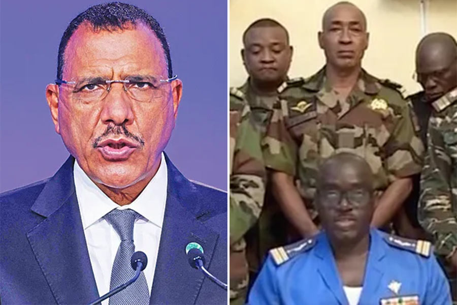 A group of soldiers in Niger of Africa claim to have overthrown President Mohamed Bazoum 