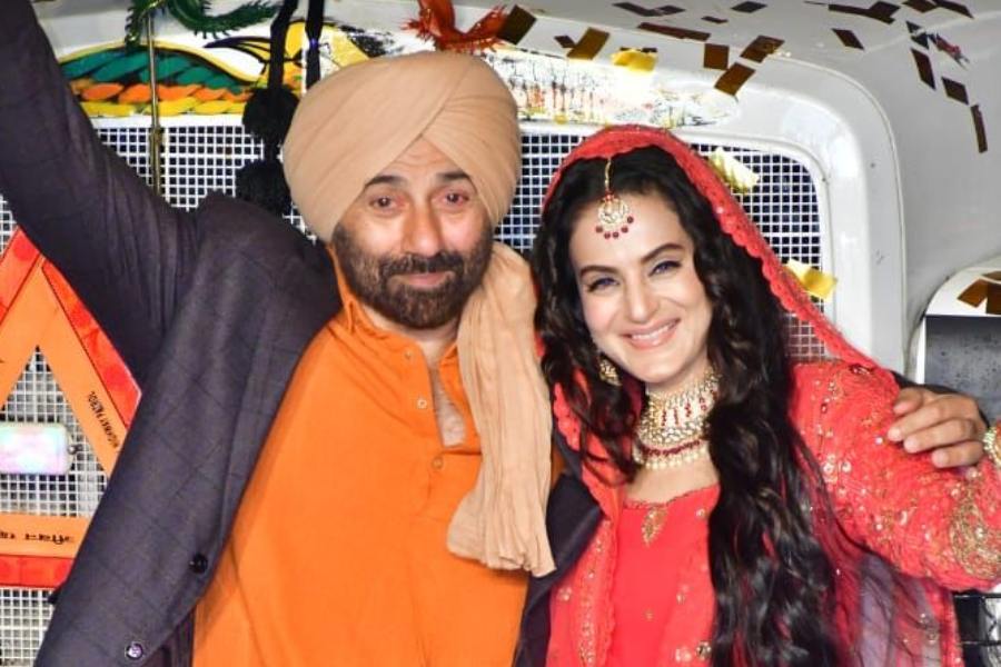 Gadar 2 Trailer launch with the presence of sunny deol ameesha patel 