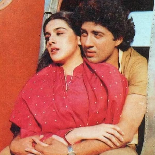 Amrita Singh and Sunny Deol