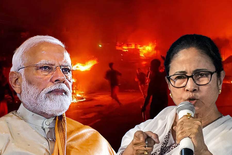 image of Narendra Modi and mamata banerjee