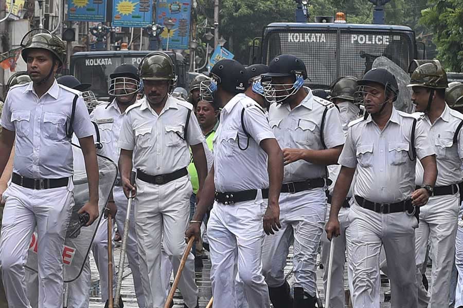An image of Kolkata Police