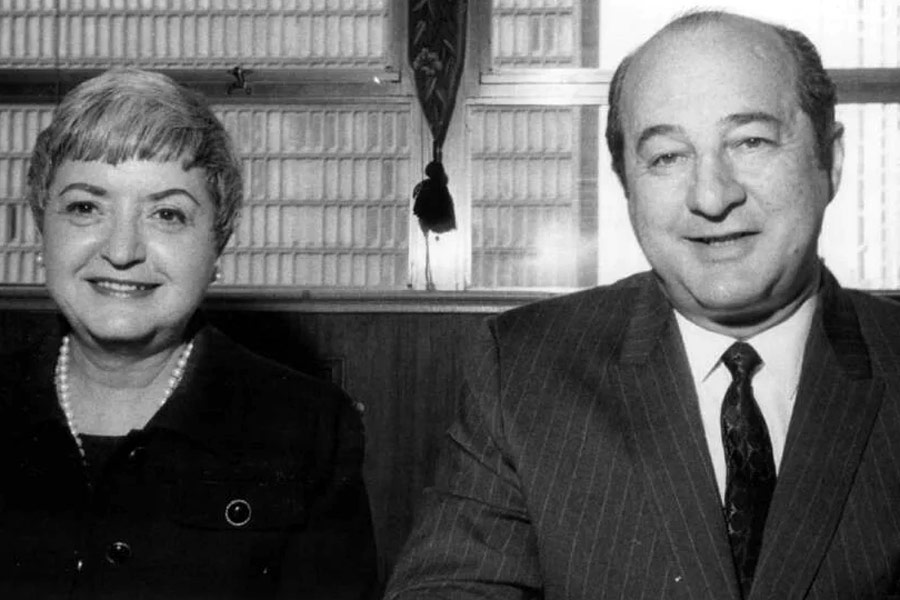 Ruth Handler and her husband