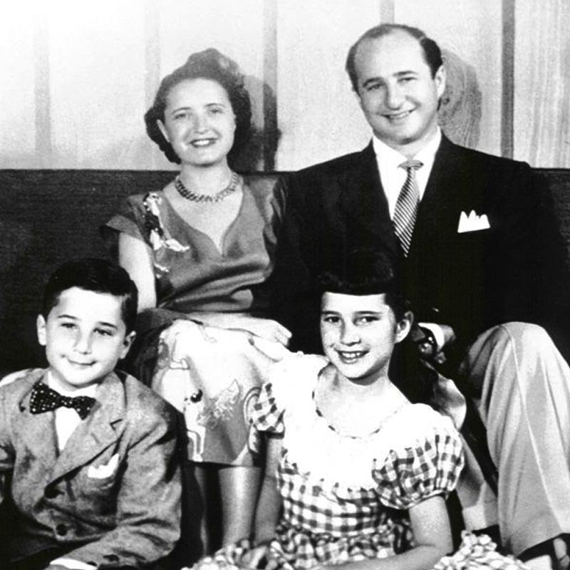 Ruth Handler and her family