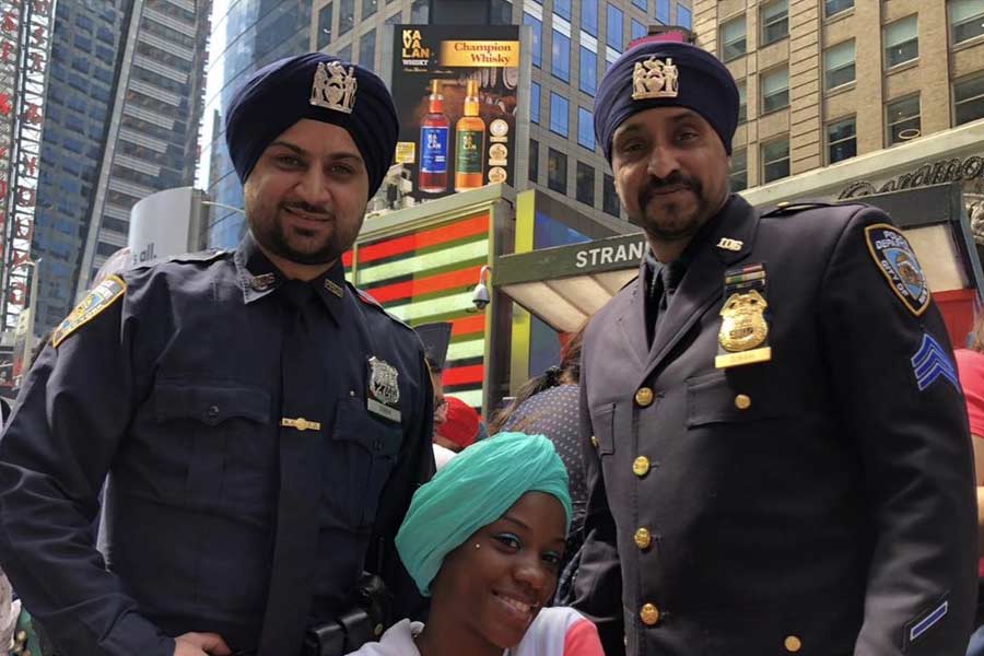 Sikh police personnel in New York was denied keeping beard during his wedding.