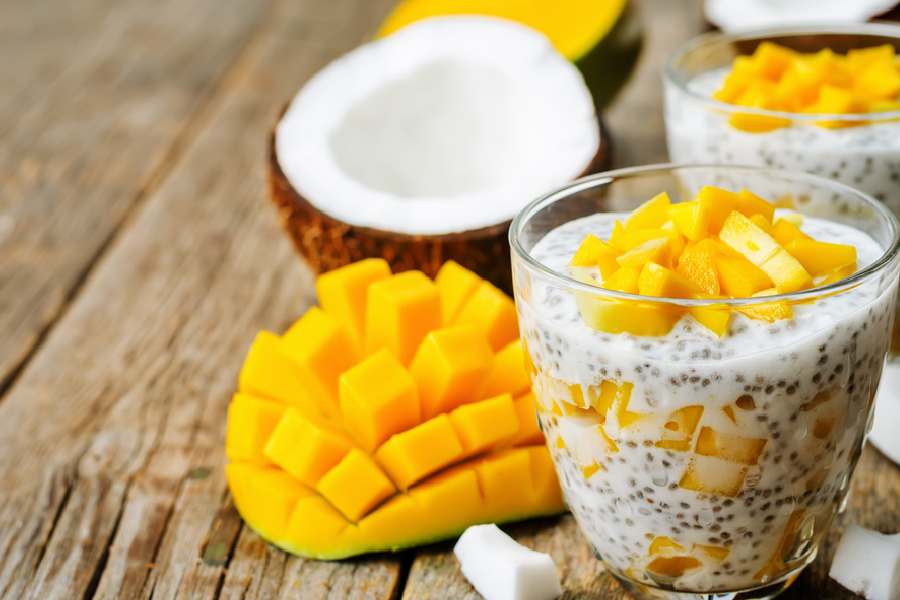 চিয়া বীজ প্রচুর পরিমাণে ফাইবারে ভরপুর।