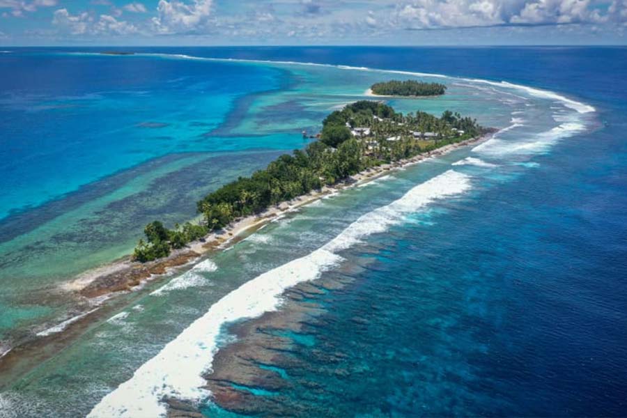Tuvalu is world’s least visited country and set to get vanished in the sea.