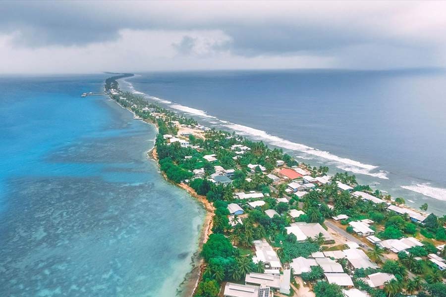 Tuvalu is world’s least visited country and set to get vanished in the sea.