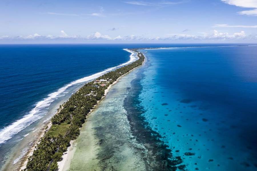 Tuvalu is world’s least visited country and set to get vanished in the sea.