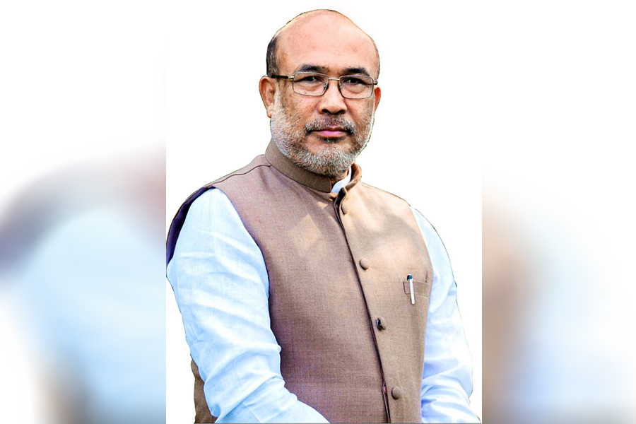 An image of Manipur CM