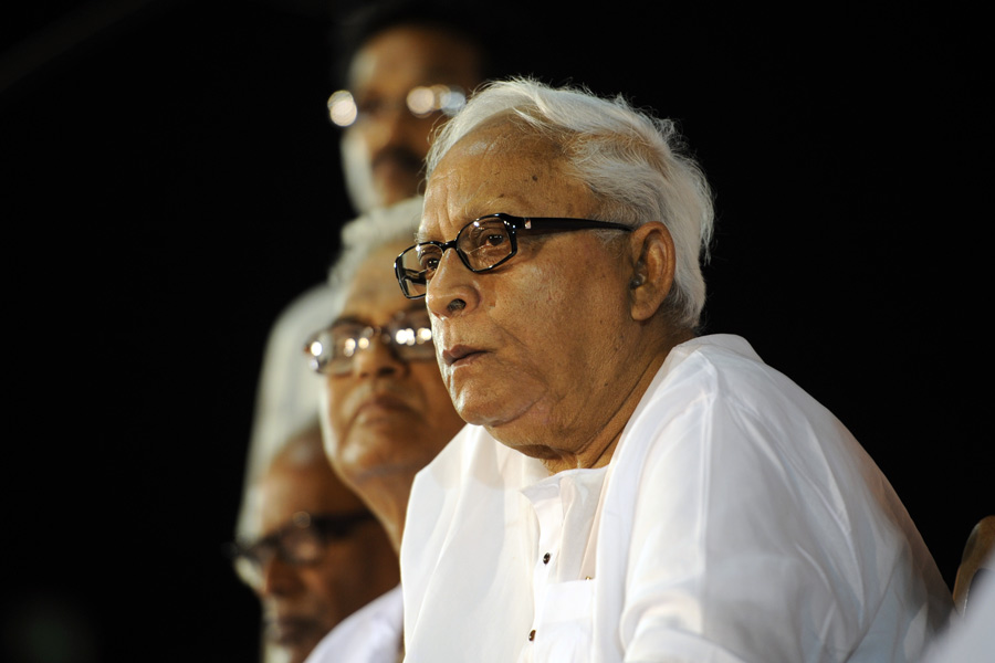 File image of Former CM Buddhadeb Bhattacharjee