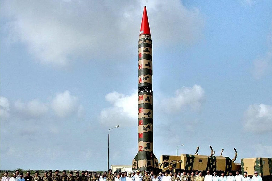 Pakistan is using nuclear umbrella to provoke terrorism against India.