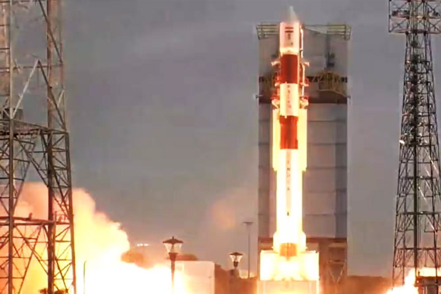 ISRO rocket carrying seven Singapore satellites launched successfully.