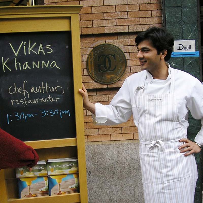 An image of Vikas Khanna