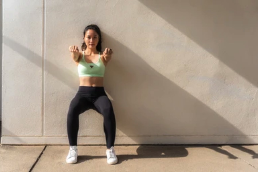 Image of wall sit