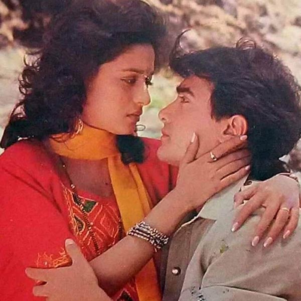 Aamir Khan and Madhuri Dixit