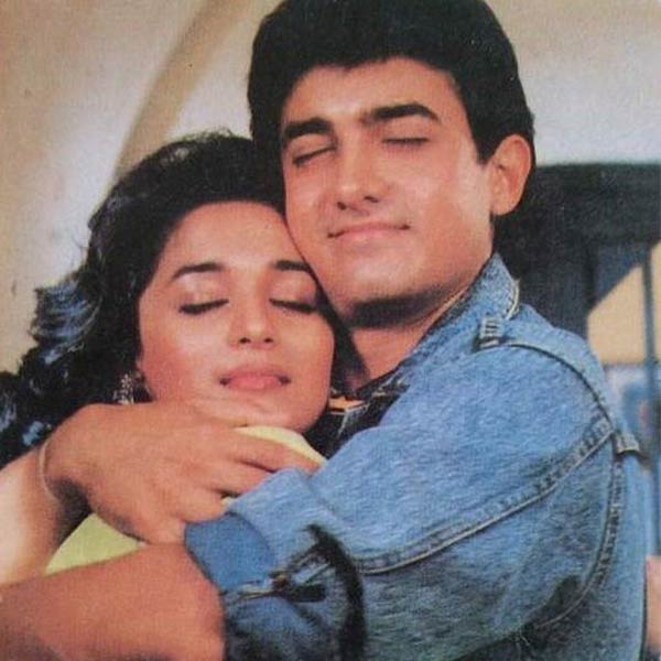 Aamir Khan and Madhuri Dixit