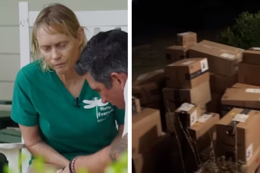 সিন্ডি বেশ বিপদেই পড়েছেন ওই  সমস্ত বেওয়ারিশ প্যাকেট পেয়ে। 