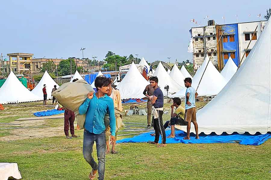 TMC camp at Nandigram